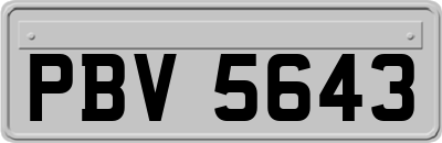 PBV5643