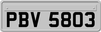 PBV5803