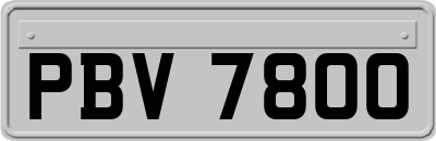 PBV7800