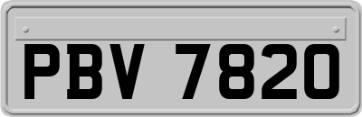 PBV7820