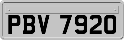 PBV7920