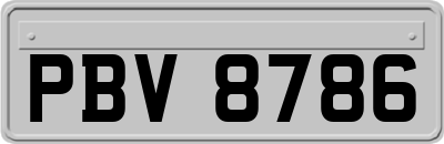 PBV8786