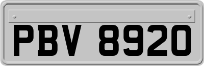 PBV8920