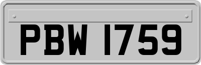 PBW1759