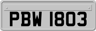 PBW1803