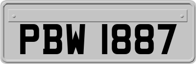 PBW1887