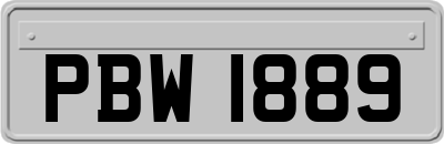 PBW1889