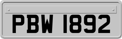 PBW1892