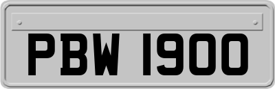 PBW1900