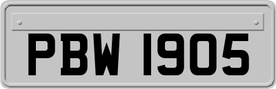 PBW1905