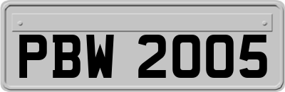 PBW2005