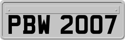 PBW2007