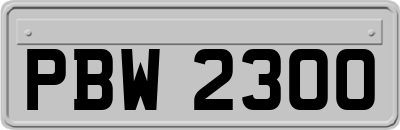 PBW2300