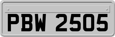 PBW2505