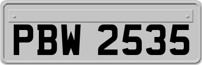 PBW2535