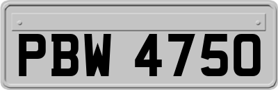 PBW4750