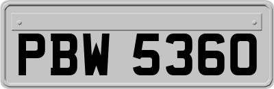 PBW5360