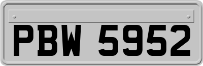 PBW5952