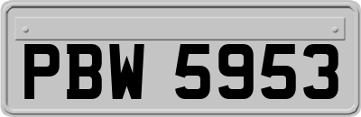 PBW5953