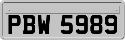 PBW5989