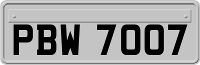 PBW7007