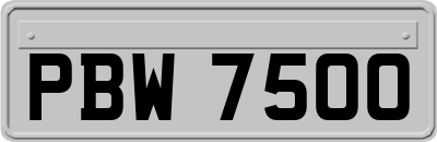 PBW7500