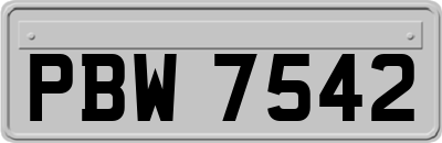 PBW7542