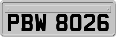 PBW8026