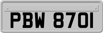 PBW8701