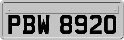 PBW8920