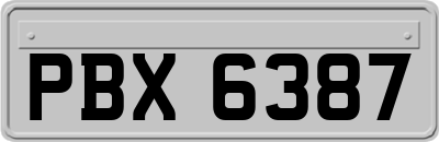 PBX6387