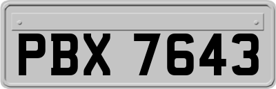 PBX7643