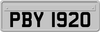 PBY1920