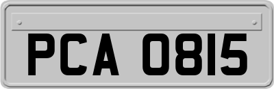 PCA0815