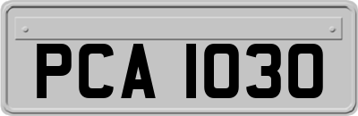PCA1030