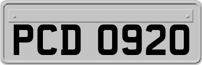 PCD0920
