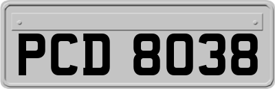 PCD8038