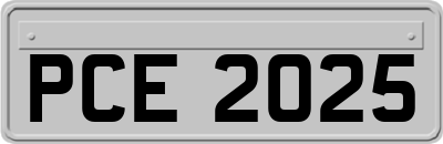 PCE2025