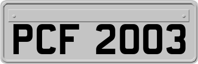 PCF2003
