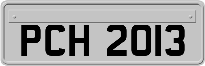 PCH2013