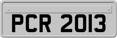 PCR2013