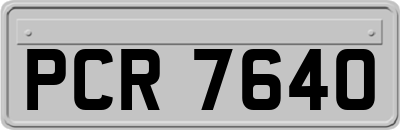 PCR7640