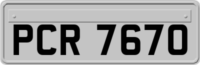PCR7670