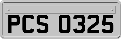 PCS0325
