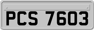 PCS7603