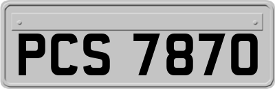 PCS7870