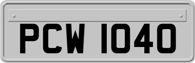 PCW1040