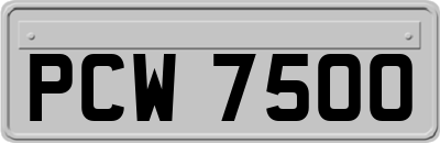 PCW7500