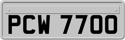 PCW7700