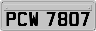 PCW7807